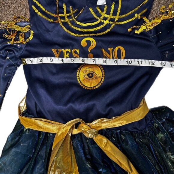 Girls Fortune Teller Halloween Costume Size L 10-12 - Picture 4 of 6